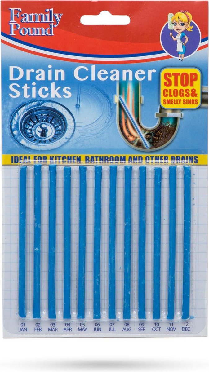 Family Pound - Gootsteenontstopper Sticks - Gootsteen ontstopper - BPK
