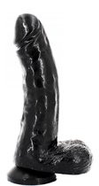 XXLTOYS - Sloan - Dildo - Inbrenglengte 20 X 5.5 cm - Black - Uniek Design Realistische Dildo – Stevige Dildo – voor Diehards only - Made in Europe