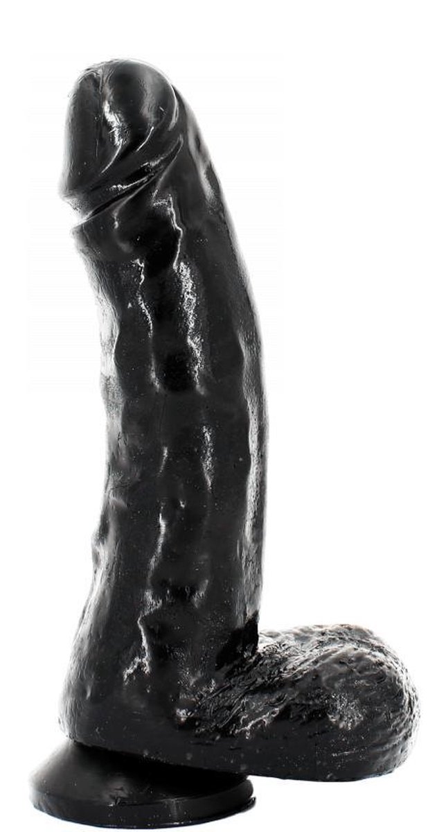 Goedkoopste XXLTOYS - Sloan - Dildo - Inbrenglengte 20 X 5.5 cm - Black - Uniek Design Realistische Dildo – Stevige Dildo – voor Diehards only - Made in Europe