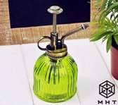MHT Plantenspuit Glas - Groen - Vintage - 230 ml - Spray - 6 Kleuren - Water Verstuiver