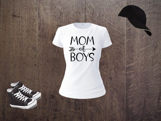 Mom of Boys - Shirt Dames – Tshirt