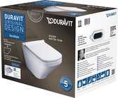 Duravit Durastyle Toilet Set Hangend Wit Hoogglans 373X540X393 Mm