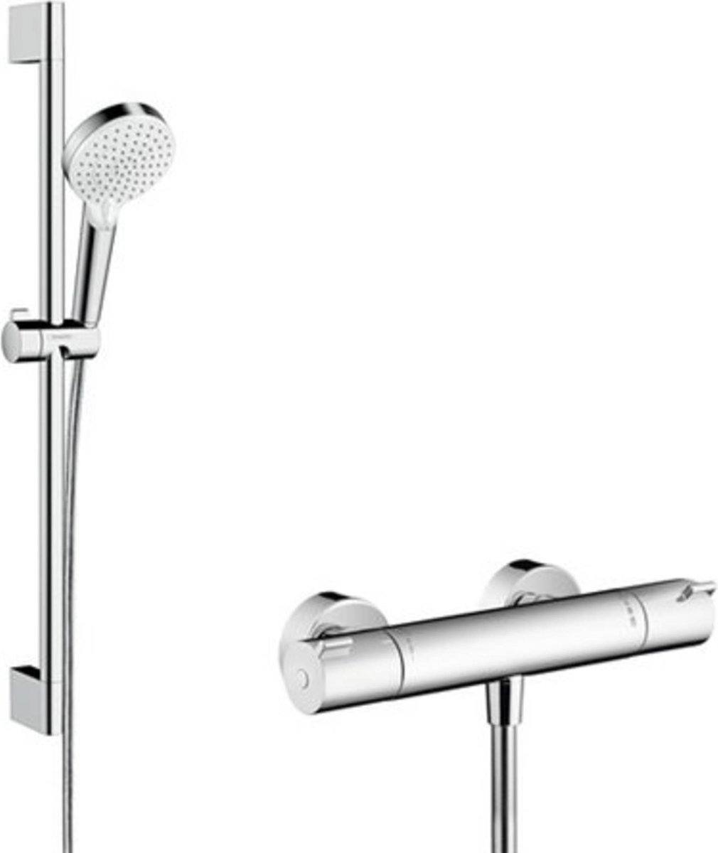 Beste Douche Thermostaatkranen 2026 hansgrohe Crometta Vario Renovatieset