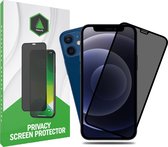 Prisma NL® iPhone Privacy Screenprotector - iPhone 12 Mini - Anti Spy - Premium - Screenprotector - Beschermglas - Gehard glas - 9H Glas - Zwarte rand - Tempered Glass - Full cover