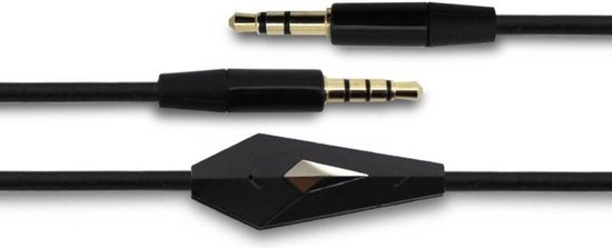 Stereo-Audiokabel met Volumeregeling | 3,5 mm Male – 3,5 mm Female | 1