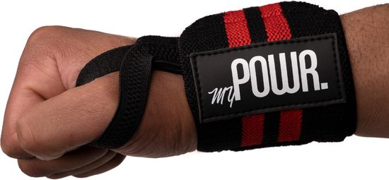MYPOWR. Wrist Wraps Fitness - Polsbeschermer - Twee Stuks - Polsband -  Polssteun -... | bol.com
