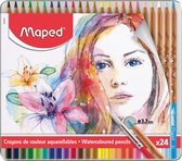 Maped kleurpotloden Artist - aquarel - bliketui x24