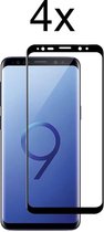 Samsung S9 Screenprotector - Beschermglas Samsung galaxy S9 Screen Protector Glas - Full cover - 4 stuks