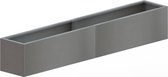 MySteel Verzinkt staal plantenbak Texas xxl 2400x300   - Hoogte: 300mm