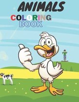 Animal coloring book