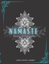 Mandala Art Coloring Books- Namaste