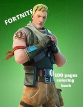 100 pages fortnite coloring book