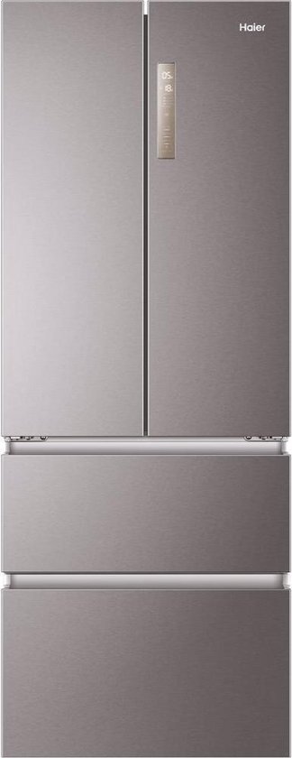 Koelkast: Haier Amerikaanse koelkast HB17FPAAA (Zilver), van het merk Haier