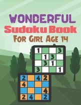 Wonderful Sudoku Book For Girl Age 14