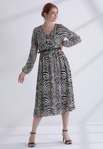 Jurk Bianca Zebra Print