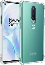 Oneplus 8 hoesje shock proof case transparant