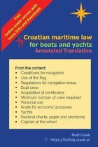 Croatian Maritime Law for Boats and Yachts