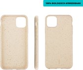 Biologisch afbreekbare smartphone hoesje Apple iPhone 11 Pro Max Crème - Duurzame cover