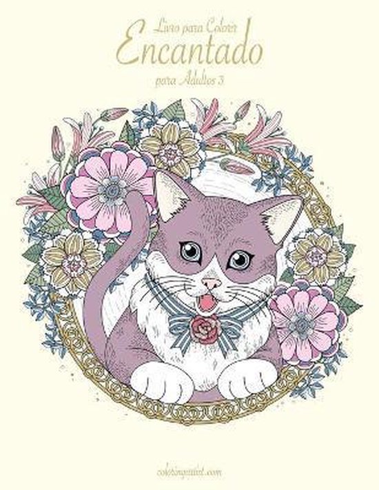 Encantado- Livro para Colorir Encantado para Adultos 3 - cover