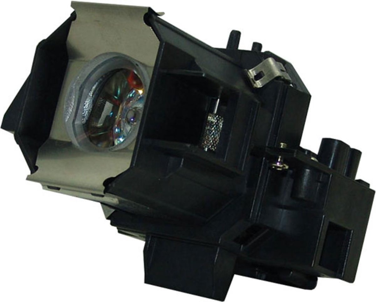 Beamerlamp geschikt voor de EPSON H305B beamer, lamp code ELPLP39 / V13H010L39. Bevat originele P-VIP lamp, prestaties gelijk aan origineel.