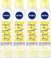 Nivea Fresh Revive Droogshampoo Voordeelverpakking - 4 x 200 ml