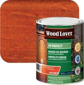 WoodLover UV Protect - Beits - Ramen en deuren - Hoge UV protectie beits -603 - Natuurteak - 0,75 l
