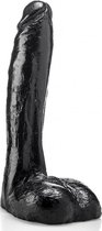 XXLTOYS - Hayem - Dildo - Inbrenglengte 18 X 4.5 cm - Black - Uniek Design Realistische Dildo – Stevige Dildo – voor Diehards only - Made in Europe