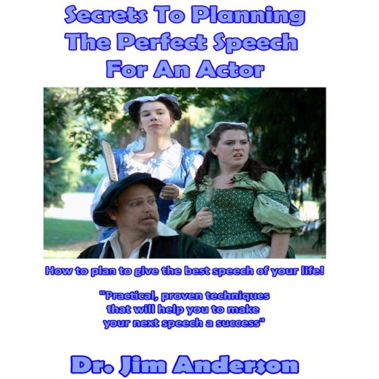 Secrets to Planning the Perfect Speech for an Actor - cover