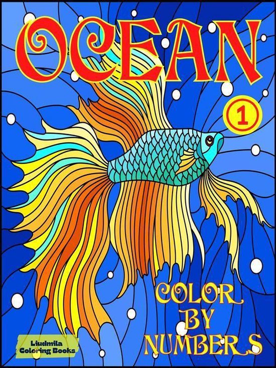 Ocean 1 Color by Numbers - cover