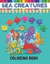 Sea Creatures Coloring Book