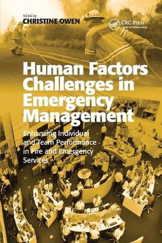 Human Factors Challenges in Emergency Management - cover