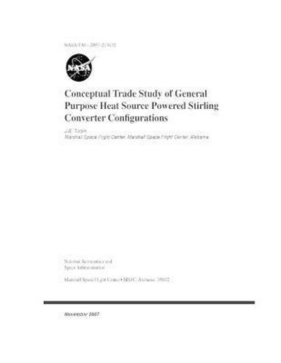 Conceptual Trade Study of General Purpose Heat Source Powered Stirling