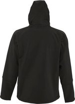 SOLS Heren Replay Hooded Soft Shell Jacket (ademend, winddicht en waterbestendig) (Franse marine)