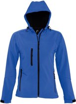 SOLS Dames/dames Replay Hooded Soft Shell Jacket (ademend, winddicht en waterbestendig) (Koningsblauw)