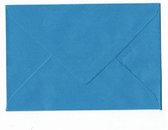 Luxe Enveloppen - Blauw - 50 stuks - C6 - 162x114mm - 110grms