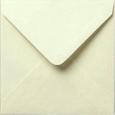 Cards & Crafts 50 Luxe Vierkante enveloppen - 50 stuks - Crème - 14x14 - 110grms