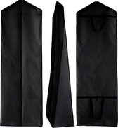 Kledinghoes Jurk of Trouwjurk | 180 cm Lang Opvouwbaar Zwart | Groot XL Trouwjurk Hoes