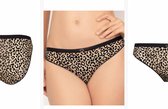 Antigel by Lise Charmel signature fauve dore noir slip 44