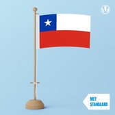 Tafelvlag Chili 10x15cm | met standaard