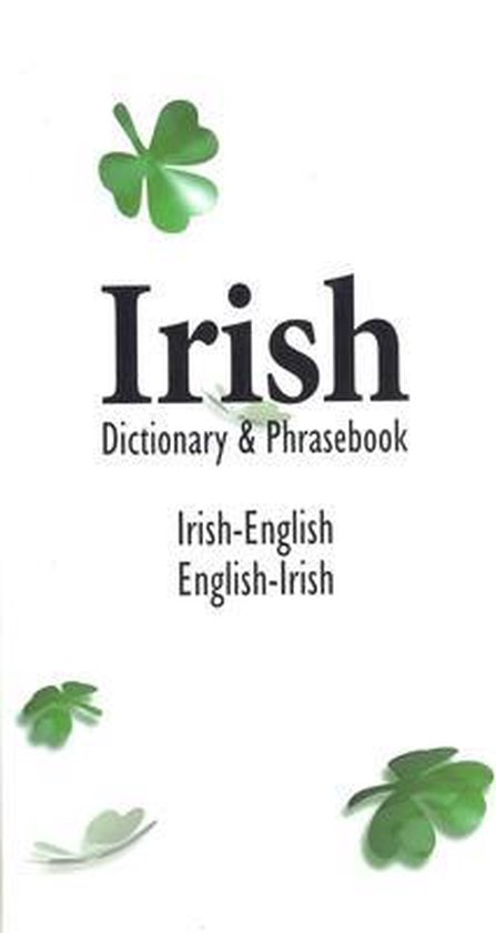 Irish Dictionary & Phrasebook - cover