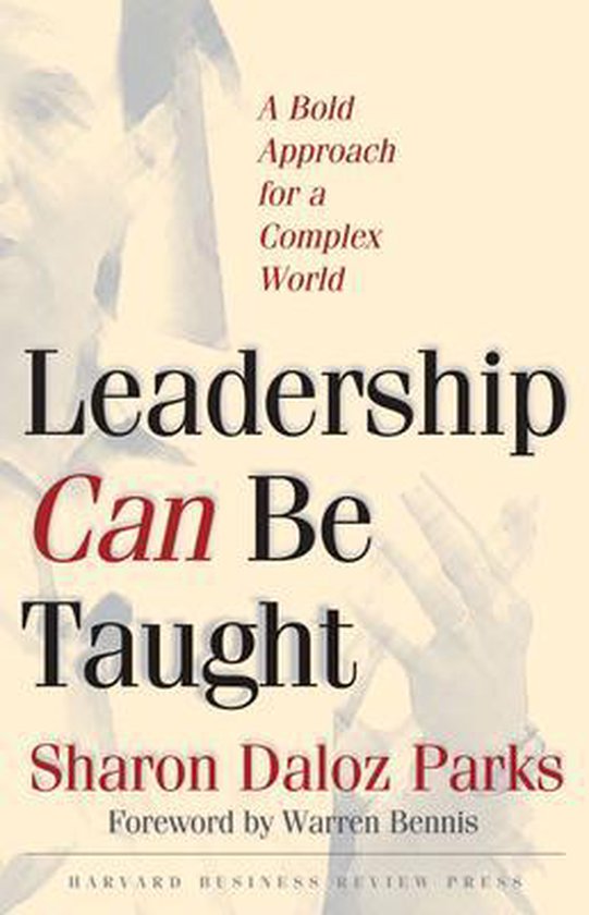Leadership Can Be Taught - cover