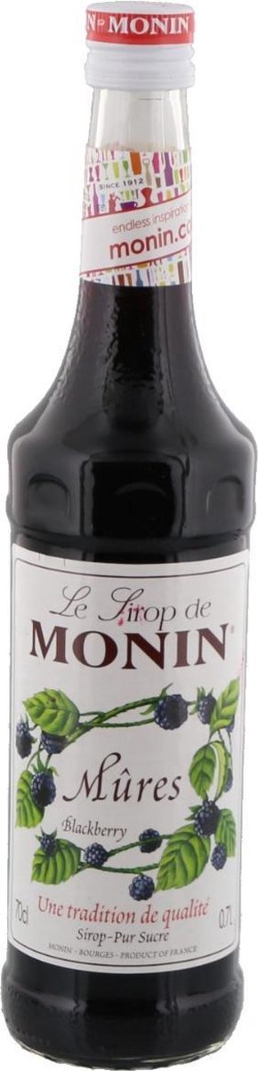 Goedkoopste Monin Koffiesiroop Bramen - 70 cl