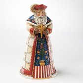 Jim Shore Polish Santa Poolse Kerstman "wesolych Swiat" artikelnr. 4022916