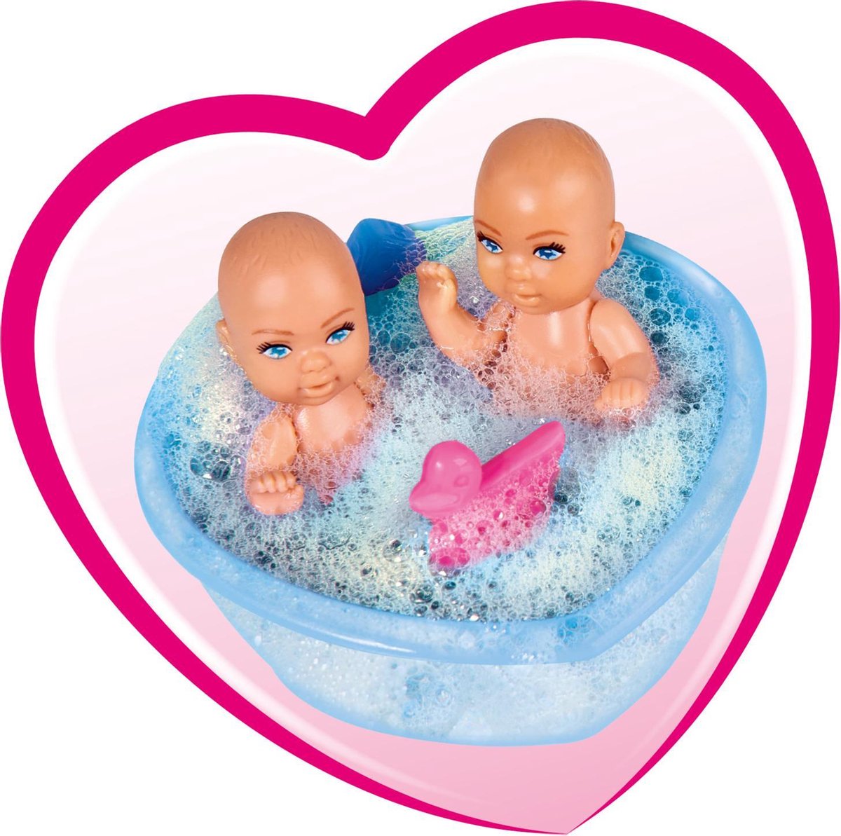 Simba - Steffi Love - Welcome Twins - Zwangere pop - Commode - Badkuip - 29cm - Pop — afbeelding 2