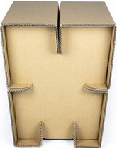KarTent- Duurzame Kartonnen Blok Kruk - duurzaam karton