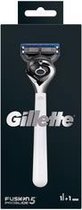 Gillette ProGlide Fusion5 Razor pour les hommes - Gillette Monochrome Collection White