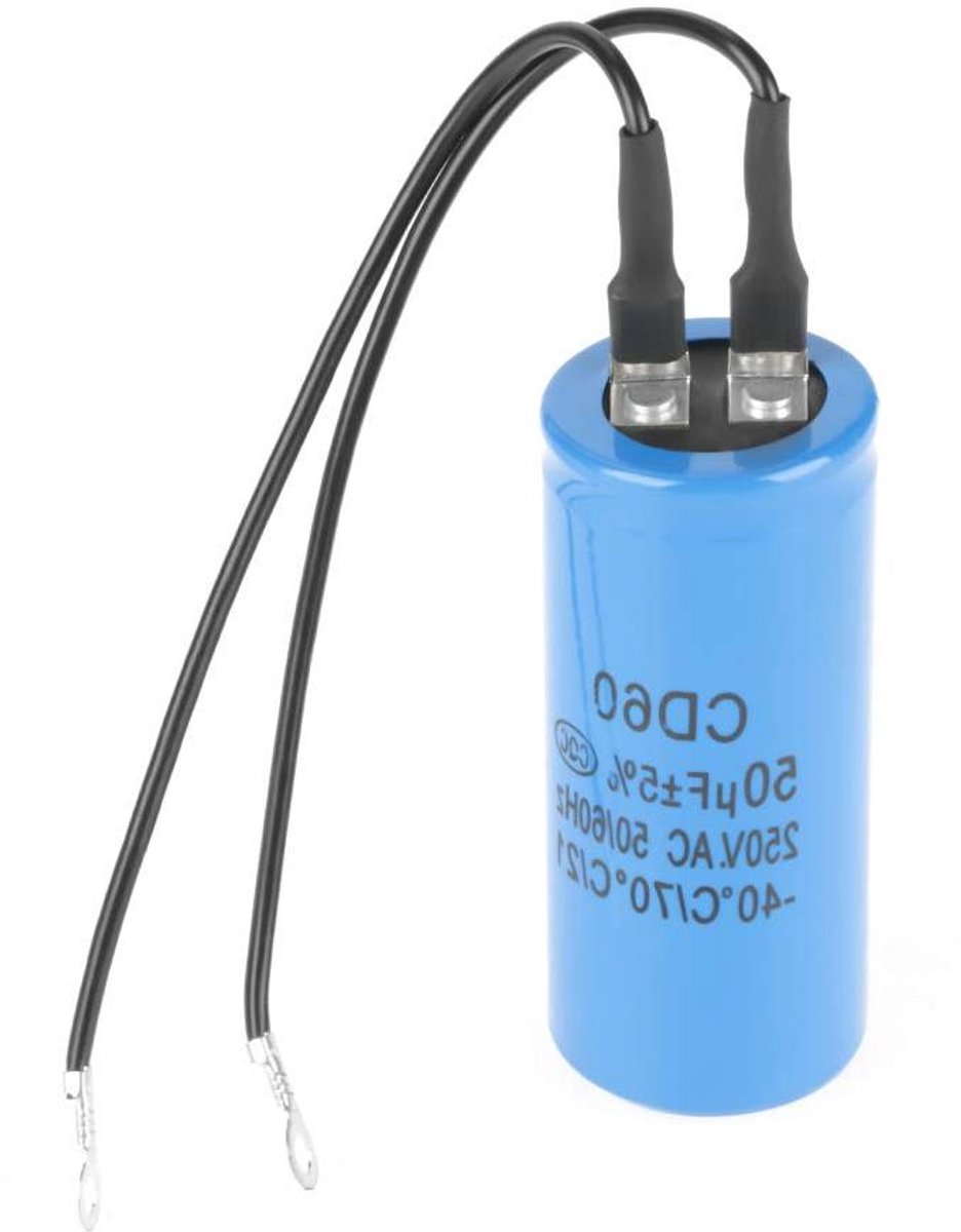 Motorcondensator 50 uf 250 V AC voor airconditioning compressoren motoren