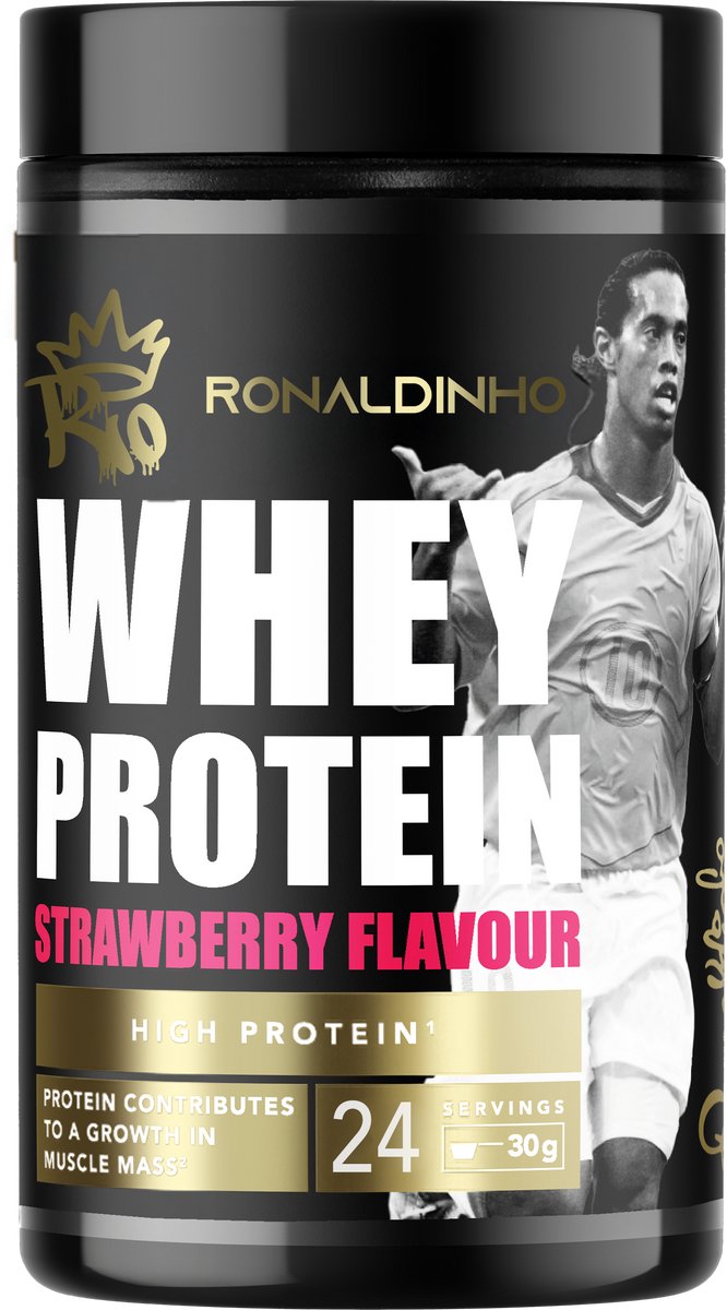 R10 Ronaldinho - Whey Protein Strawberry Flavour - 720gr