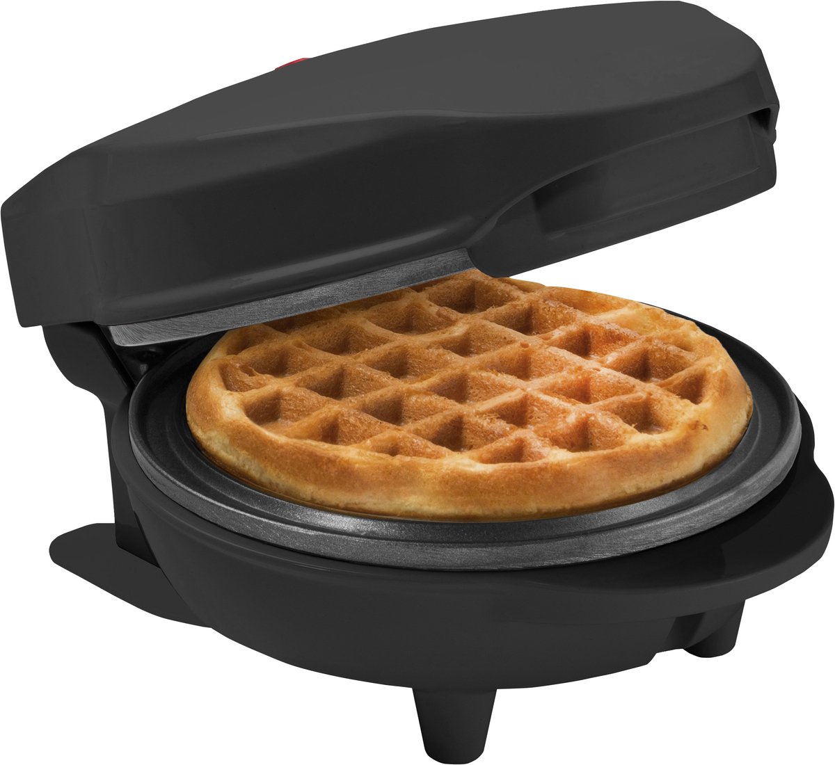 Bol.com Bestron Wafelijzer - AMW500Z - 550W - Mini wafel - Anti aanbaklaag - Zwart aanbieding