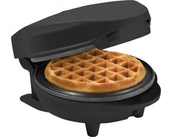 Bestron Wafelijzer – AMW500Z – 550W – Mini wafel – Anti aanbaklaag – Zwart – 5 jaar garantie